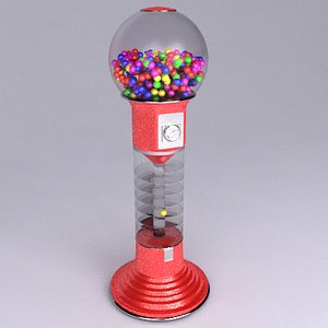 Spiral Gumball Machine
