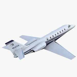 3D cessna 680 citation sovereign