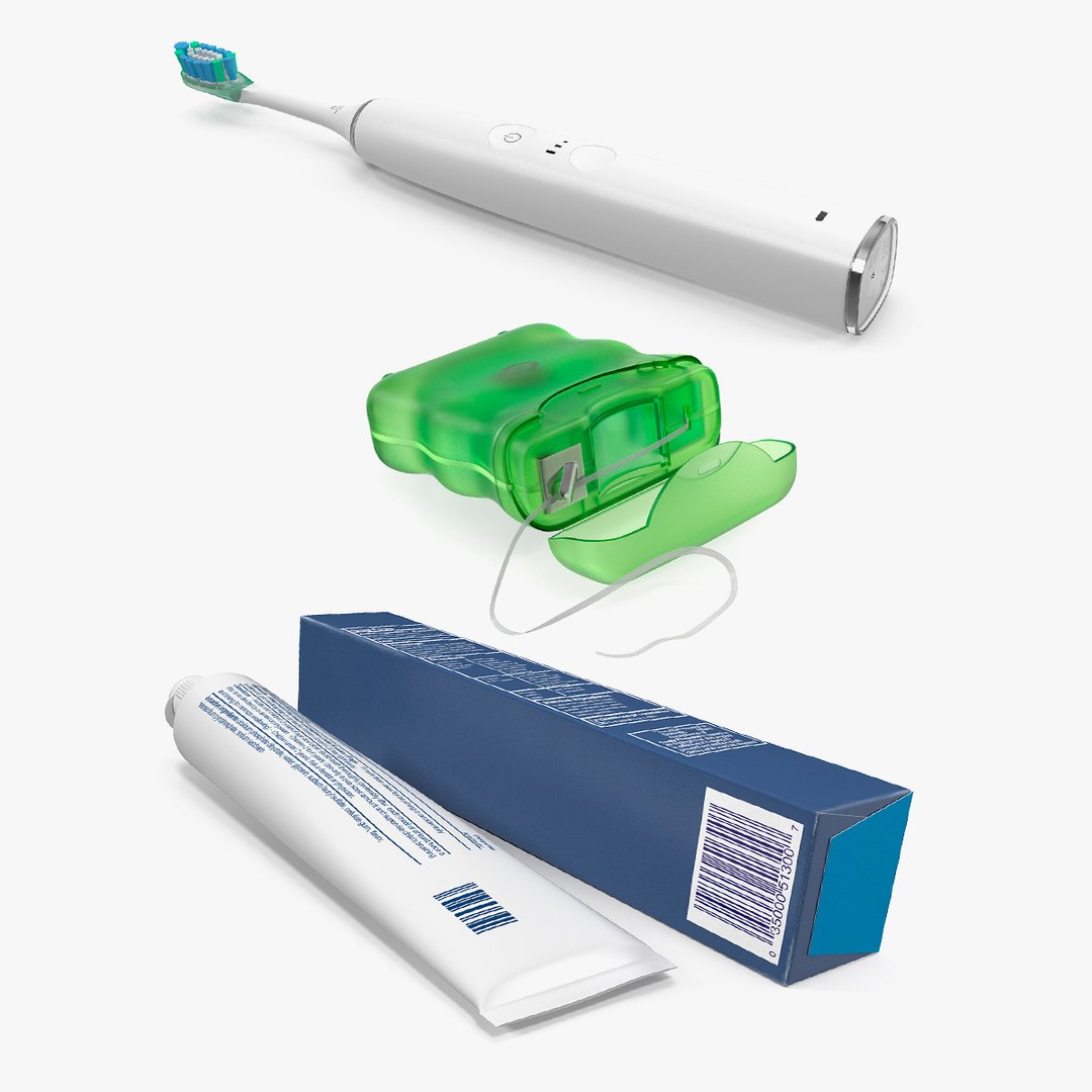 Dental Care Colletion 2 3D model preview