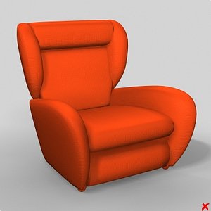 3d model armchair chair