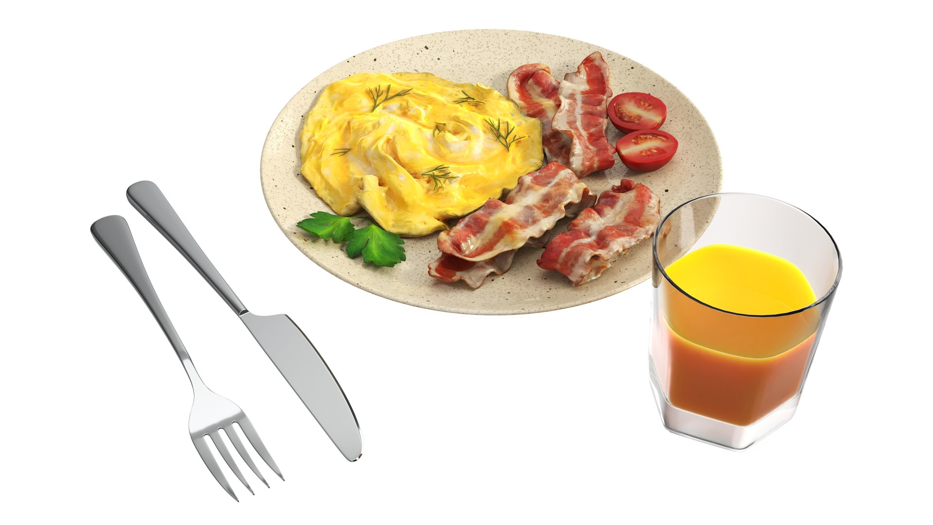 3D Breakfast with omlette bacon and juice 02 https://p.turbosquid.com/ts-thumb/4u/tCf1ez/1l/004/jpg/1783618622/1920x1080/fit_q87/a8ee19f34e692cd08dab75c82e01fd8e3c102f20/004.jpg