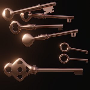 3D Basic Key Collection