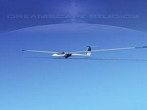Schleicher ASW 22 Sailplane V08