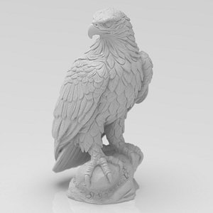 MAJESTIC EAGLE STATUE  PREMIUM 3D PRINT MODEL