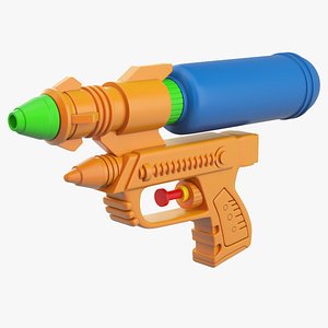 Water Pistol 3D model