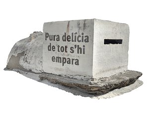 3D Bunker 2 model