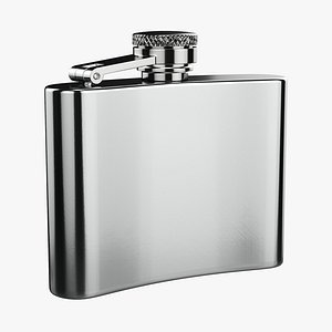 Flask liquor stainless steel 06
