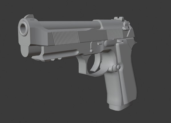 Armas modelagem 3D