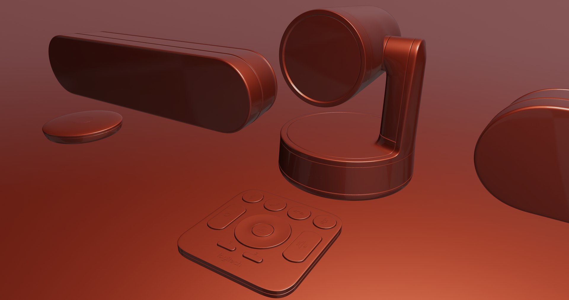 3D Logitech Rally Kit Model - TurboSquid 2269292