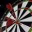 3D dartboard darts model