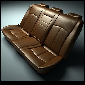 car seats 3d model