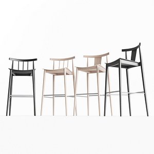 Andreu World Smile Barstools