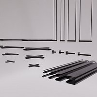 Cable trays 50x50 100x50 200x50 300x50