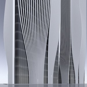 Skyscraper Sofi V9 3D model