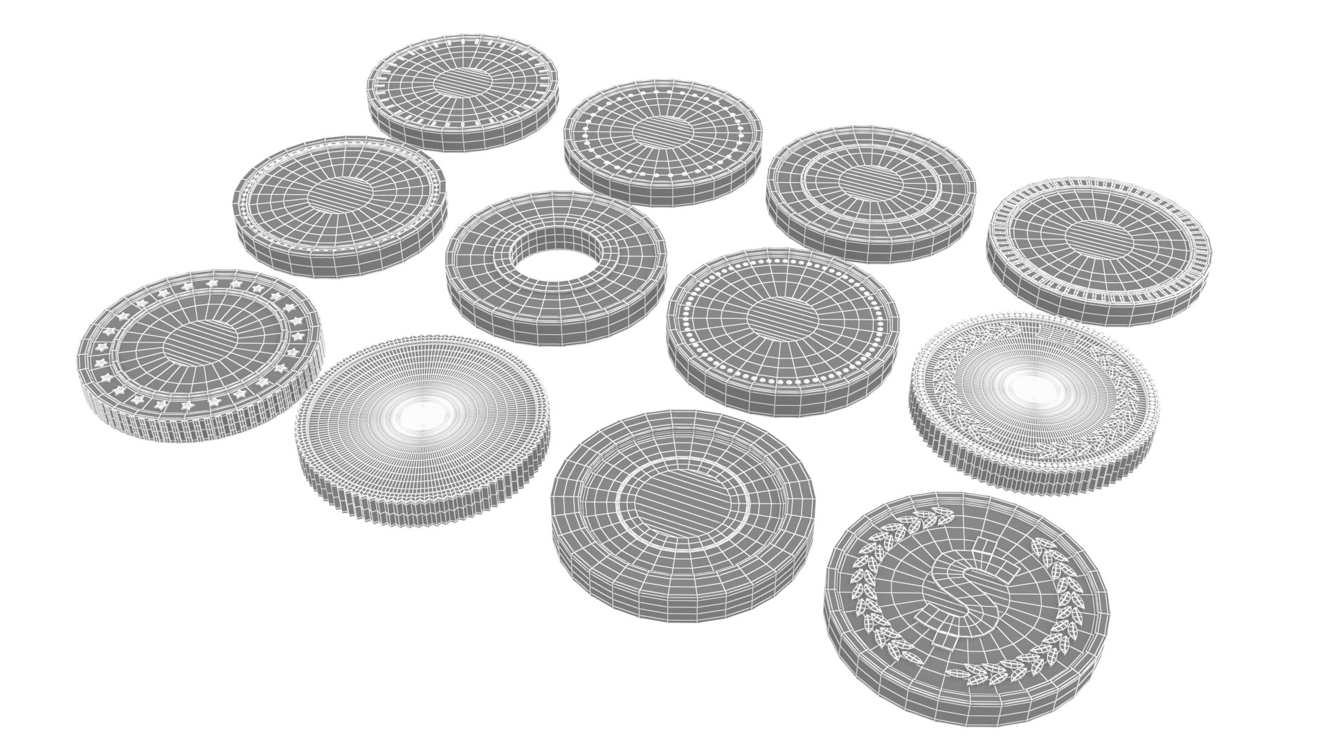 3D Coins model https://p.turbosquid.com/ts-thumb/4v/eVg3Al/Fo/wire1/jpg/1745857459/1920x1080/fit_q87/189834eb7975855d3515b5099583528dd699f202/wire1.jpg