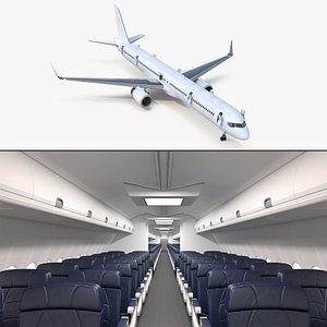 Boeing 757-300 with Cabin and Doors Rigged