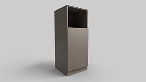 3D Bookcase N33 model