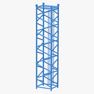 crane d intermediate section 3D