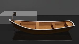 3D boat rope model