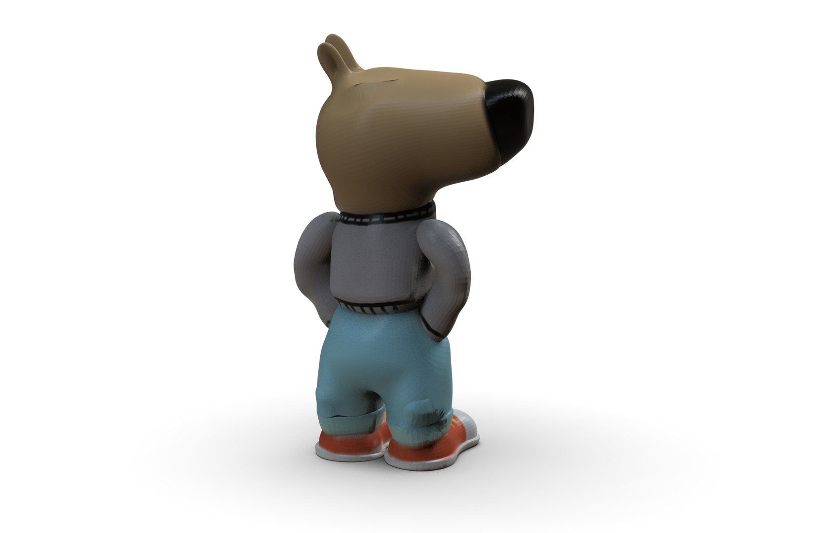 Chill Guy Model - TurboSquid 2315311