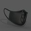 Gas mask fabric futuristic technology isolated