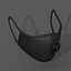 Gas mask fabric futuristic technology isolated