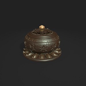 3D model censer incense burner