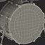 3d drum kit modeled