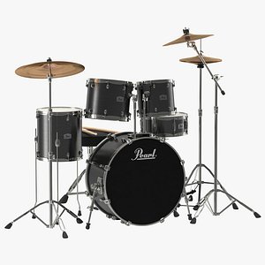 3d drum kit modeled