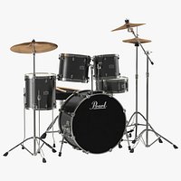 Drum Kit 3D Model