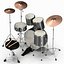 3d drum kit modeled