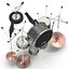 3d drum kit modeled