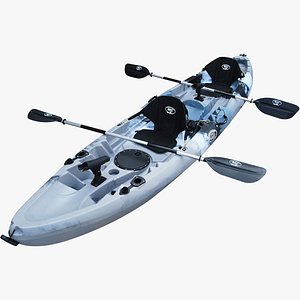 Brooklyn 12 5 Tandem 12 feet 8 inch Kayak 3D model
