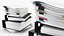 Office Document Stack with Ring Binders Black