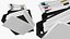 Office Document Stack with Ring Binders Black