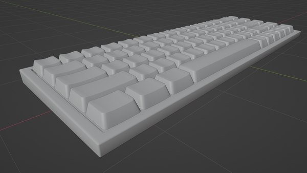 Keyboard model - TurboSquid 1947105