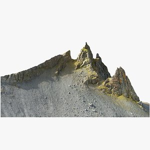 Massive Nordic Cliff Formation- 3D PBR Model 3D model