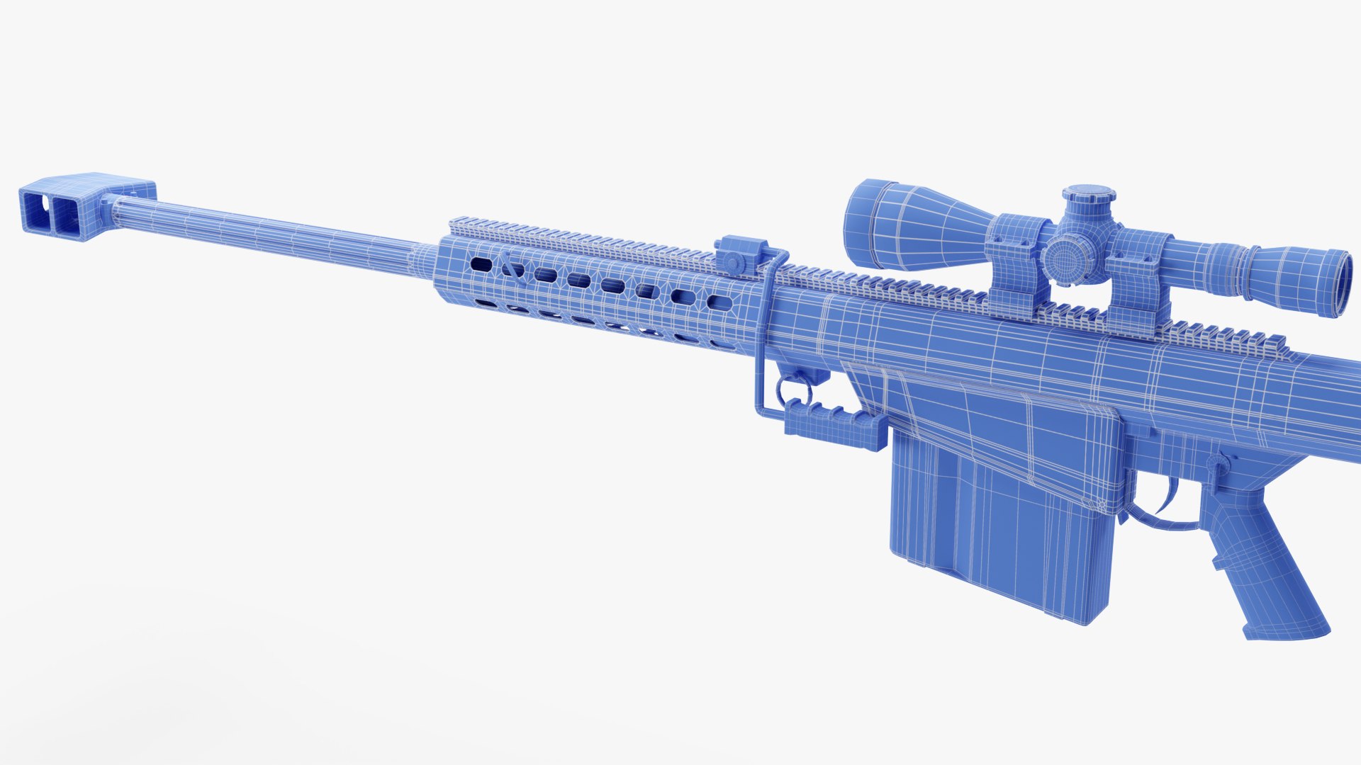 Barrett M82 Sniper Rifle 3D https://p.turbosquid.com/ts-thumb/4w/GENrQp/Ta/wireframe6/png/1655715896/1920x1080/fit_q87/e06eb8cfb38cb3d4651a2687a60fb735ca5f9ff3/wireframe6.jpg
