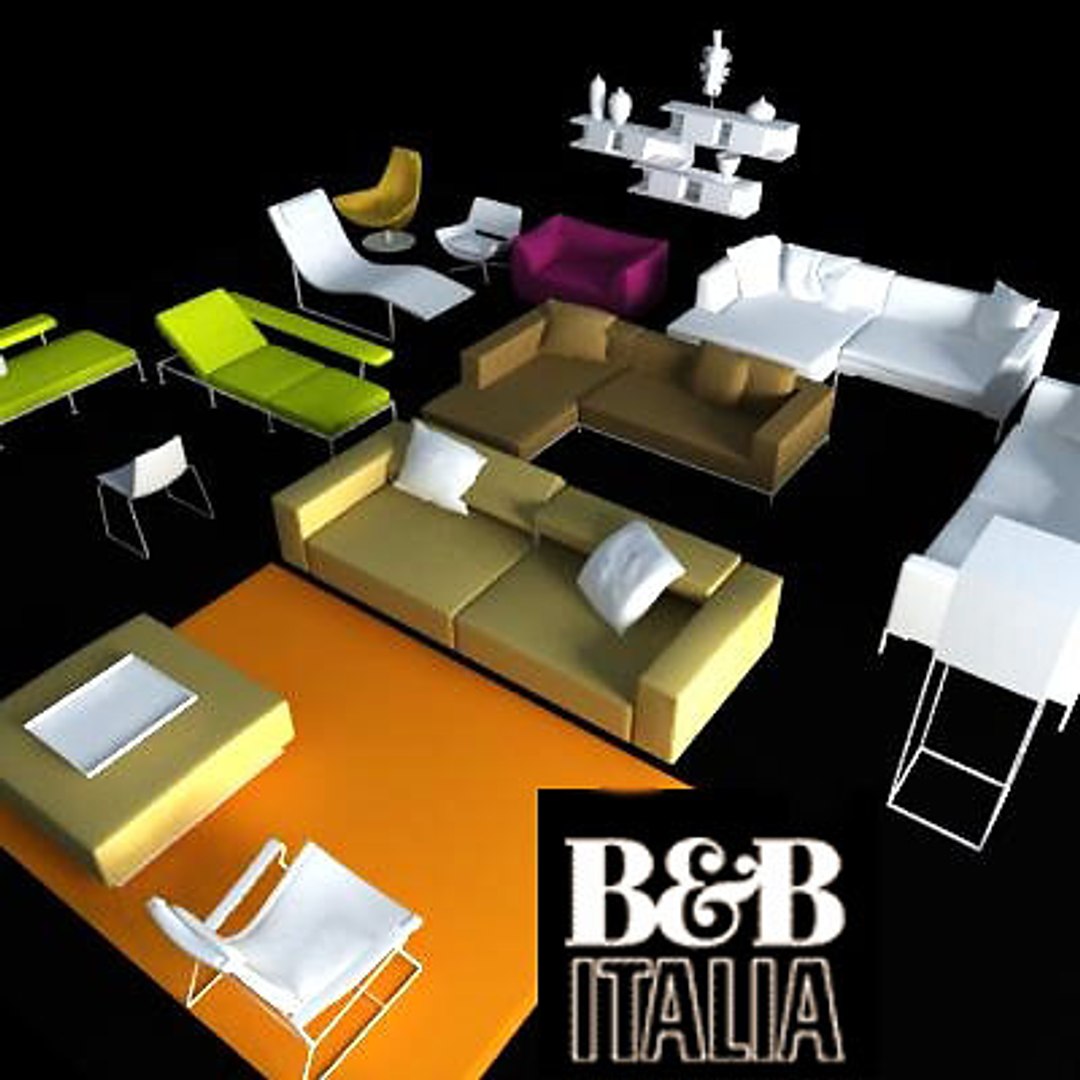 B Italia 3d Model