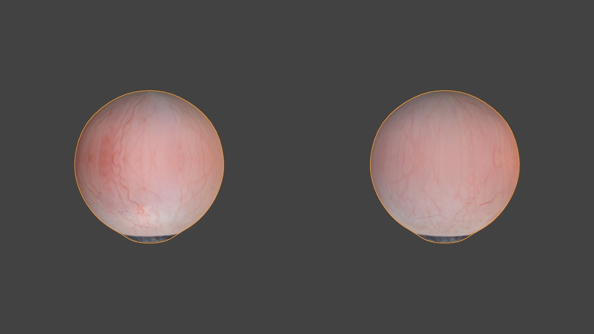 Human Eyes Game Ready For Unreal Ungine Or Unity Low-poly Model ...