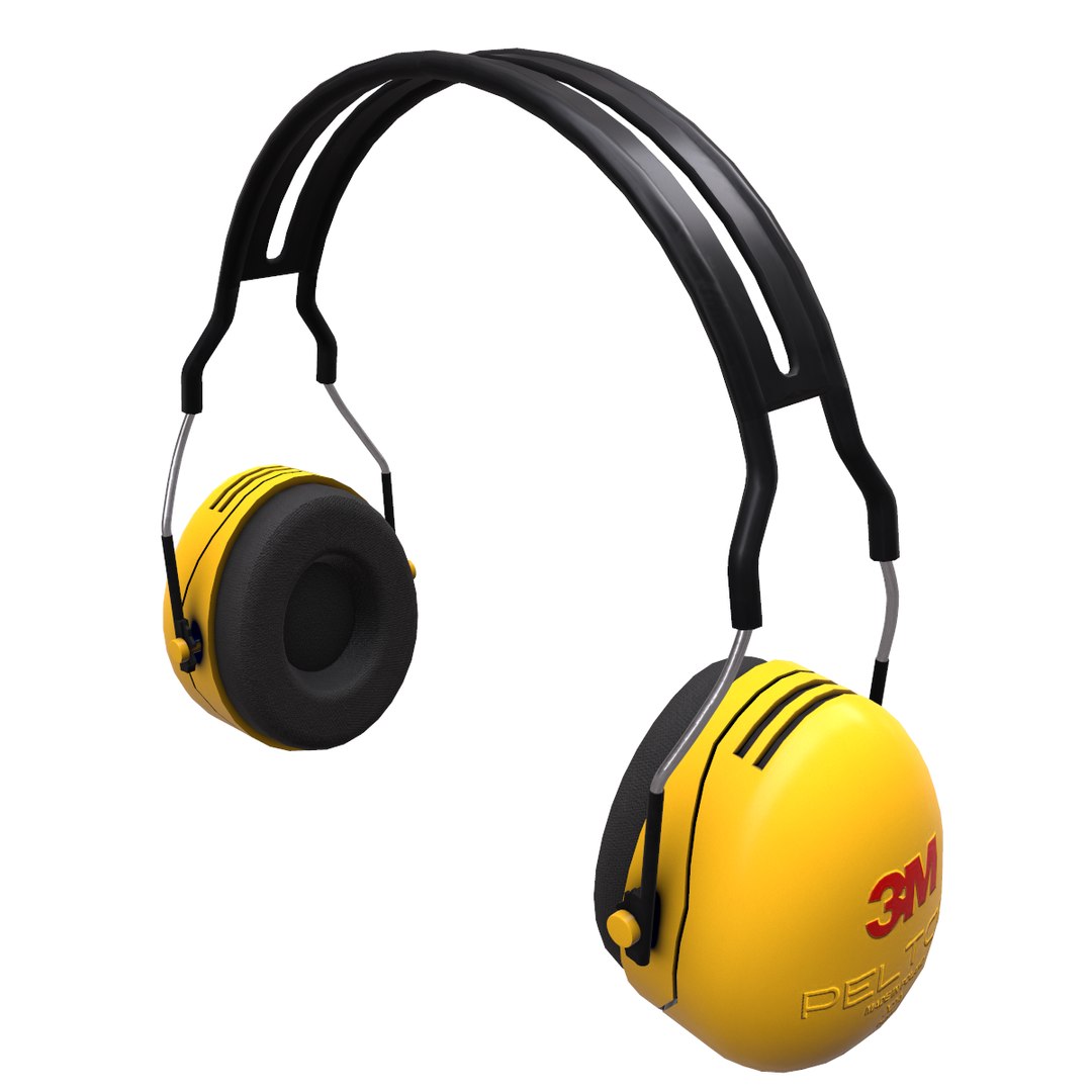 Earmuff Low Poly Model - TurboSquid 2391592