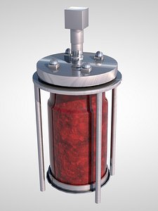 3D sci-fi reactor model