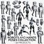 Kolekcja Robots and Hands Poses - 18 produktów