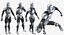 Kolekcja Robots and Hands Poses - 18 produktów
