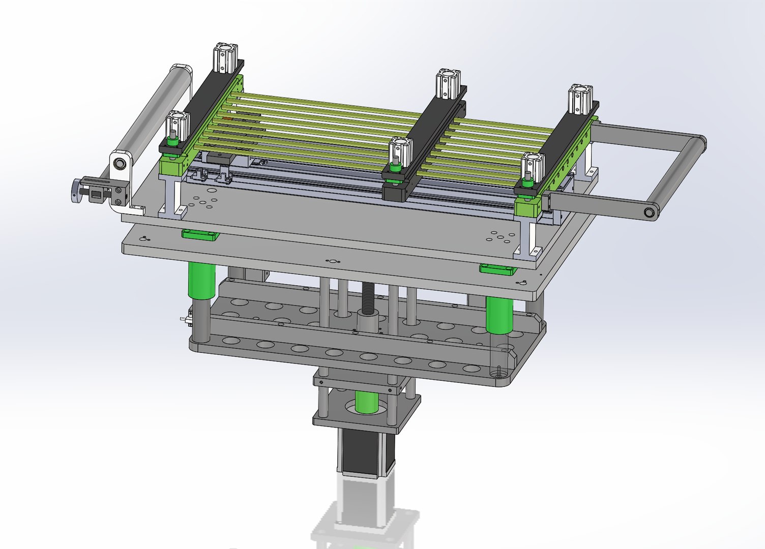 3D Double Axle Shifting Load Fine Tuning Platform - TurboSquid 1733640