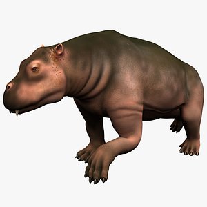 desmostylia pose 2 3d 3ds
