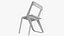 3D Modern minimal chair