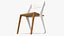 3D Modern minimal chair