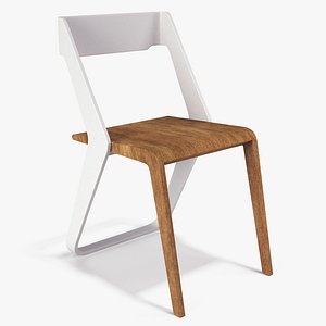 3D Modern minimal chair
