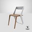 3D Modern minimal chair